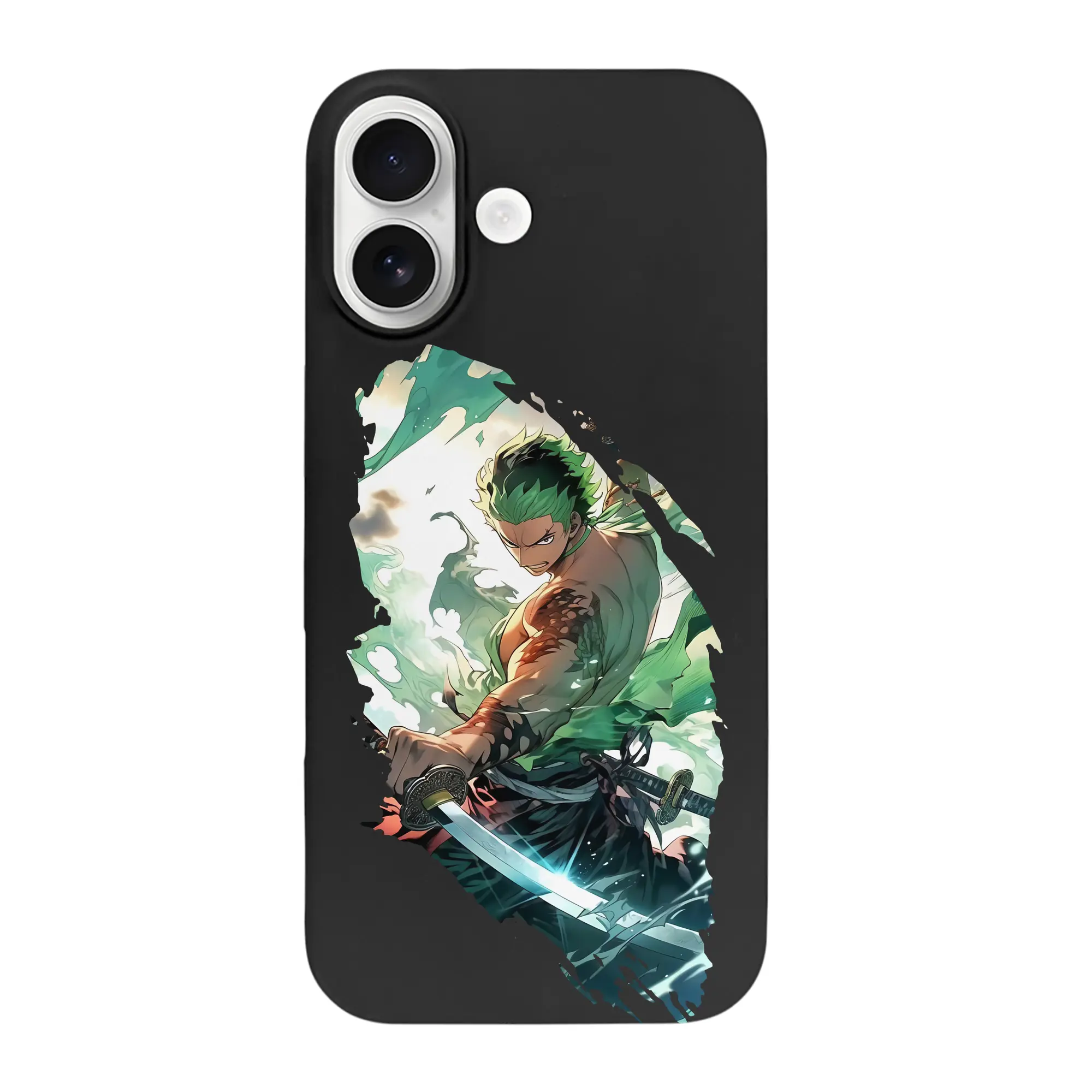 ワンピース グッズ ロロノア・ゾロ - iPhone 17 シリーズ シリコンケース 薄型 耐衝撃 指紋防止 ソフトタッチカバー 精密フィット 傷防止 保護ケース iPhone 17/17 Air/17 Pro/17 Pro Max 対応